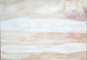 Abstract painting in white and cream called White Light by Banx 1800 x 1200mm MC5220 SOLD
